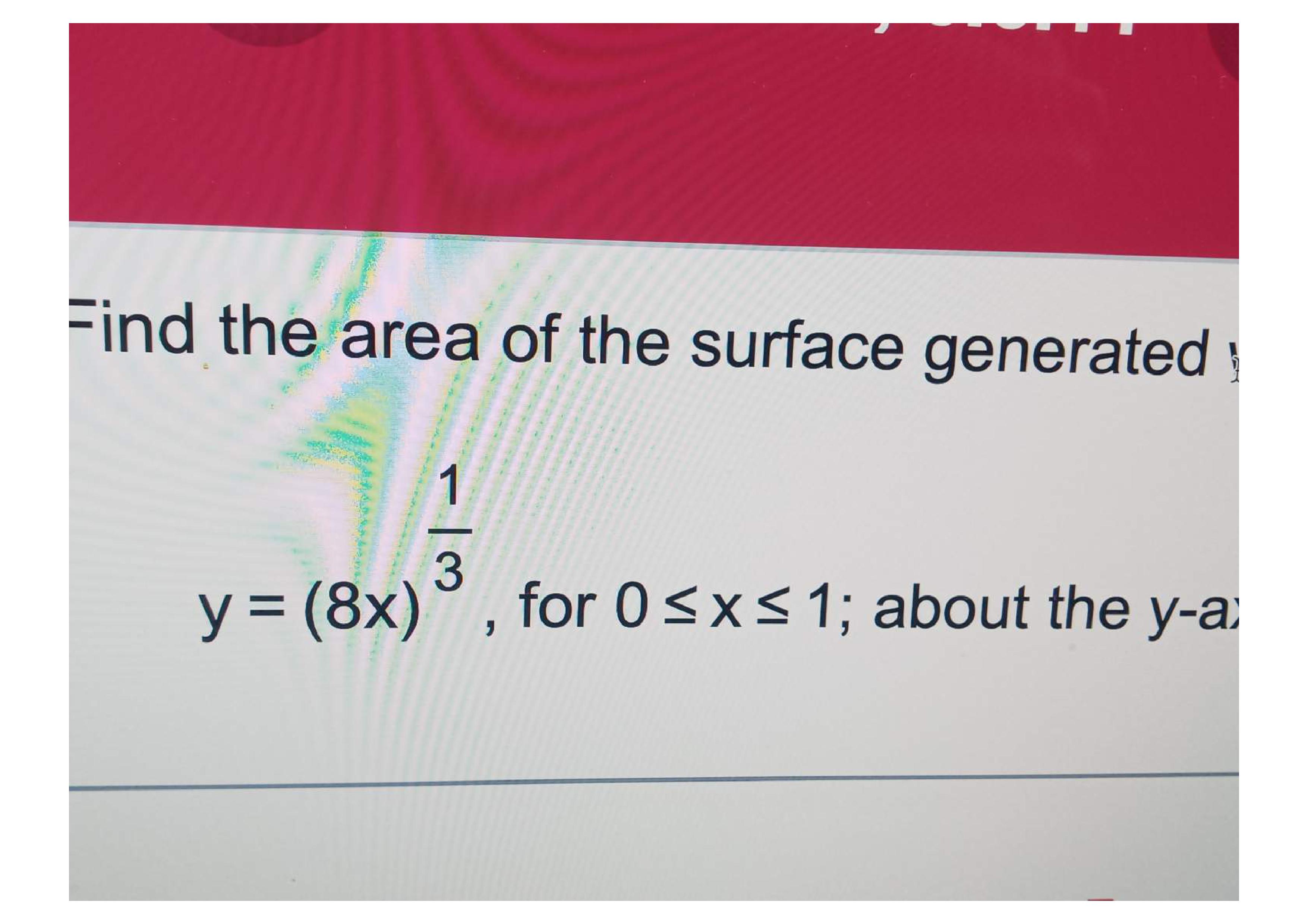 ind-the-area-of-the-surface-generated-y-8x-31-for-chegg