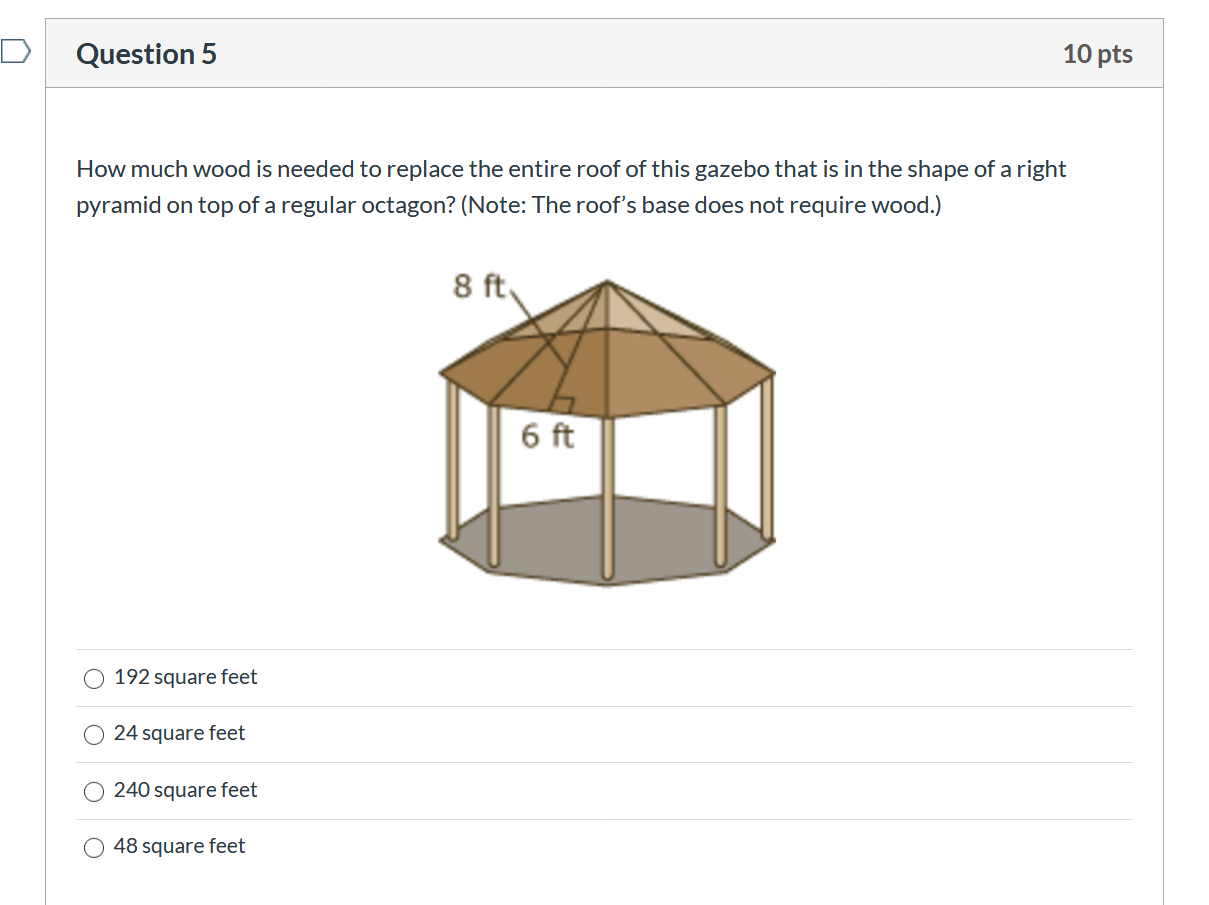 Solved How much wood is needed to replace the entire roof of