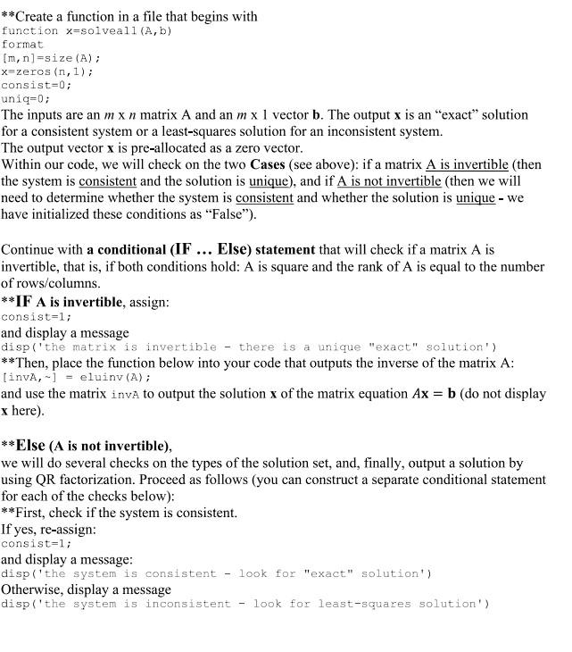 Solved * Create a function in a file that begins with | Chegg.com