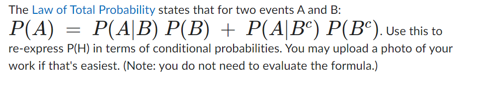 Solved Reversing Conditional Probabilities Correctional | Chegg.com