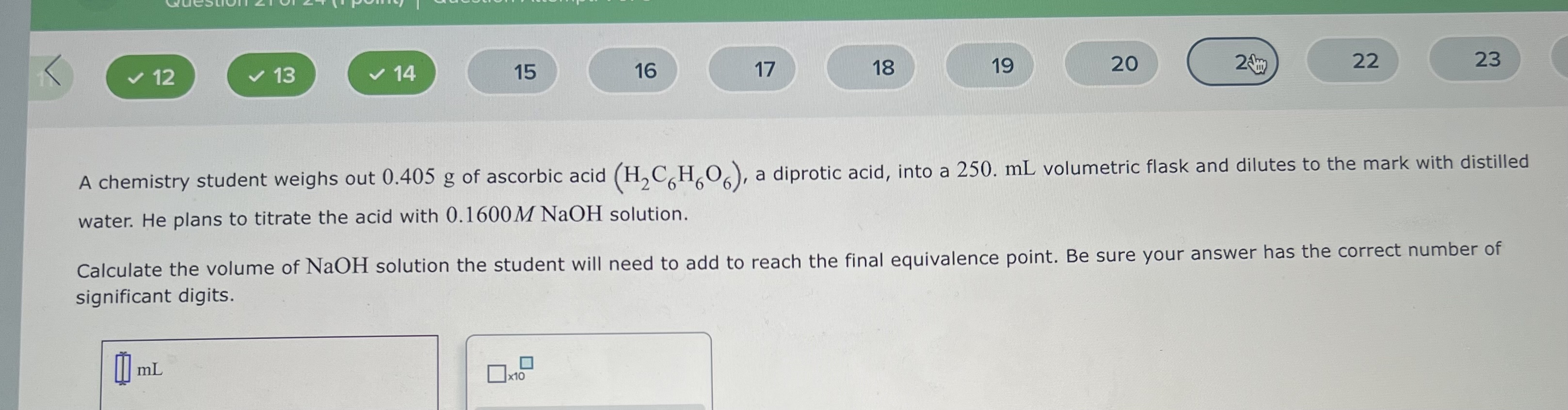 Solved Suppose 20.3 g of zinc bromide is dissolved in 350.mL