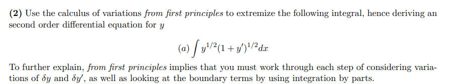 Solved Note that it wants it done by first principles and | Chegg.com