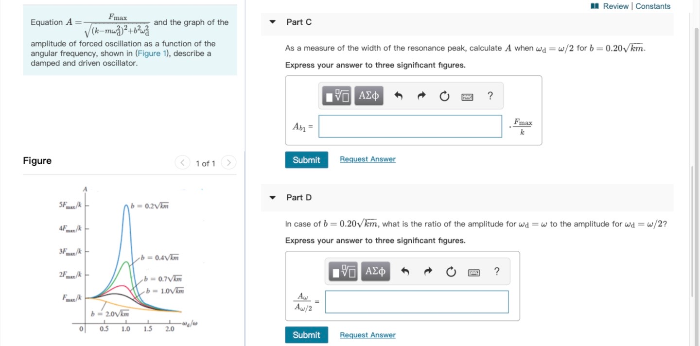 Solved PLEASE HELP WITH THE QUESTION PART C AND D! THERE ARE | Chegg.com