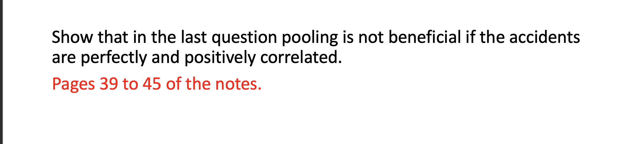 Solved Show that in the last question pooling is not | Chegg.com
