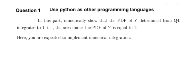 Please solve question 1 Use python. We have 4 hours | Chegg.com