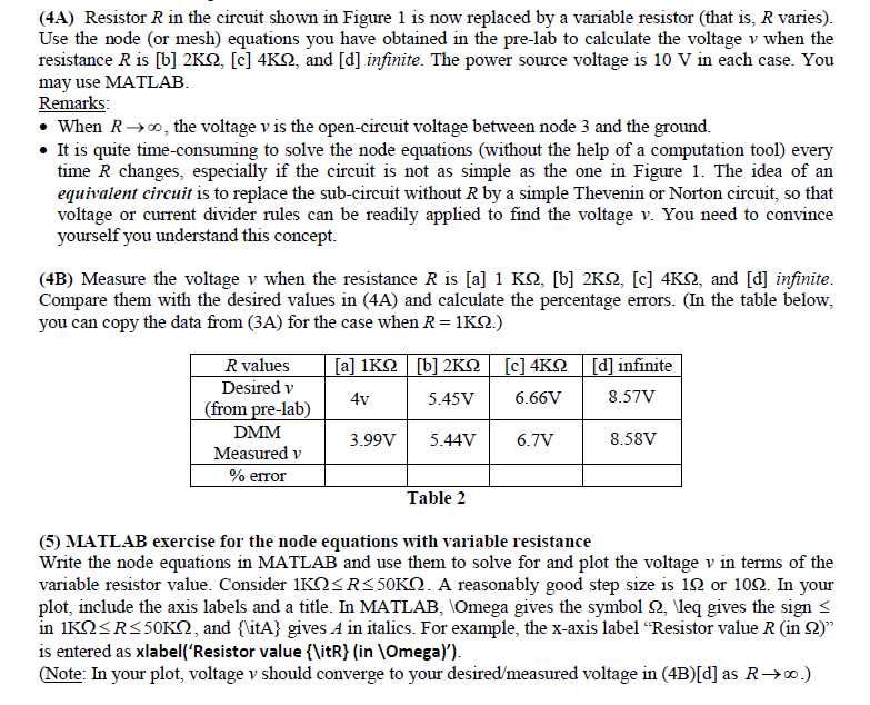 Solved Figure 1: Circuit to be analyzed using node/mesh | Chegg.com