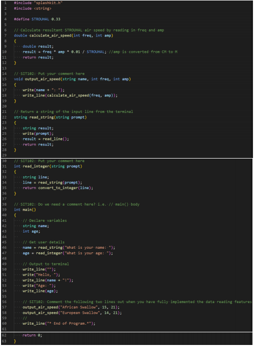 Solved Questions about Variables and constants in C++ In 1 - | Chegg.com