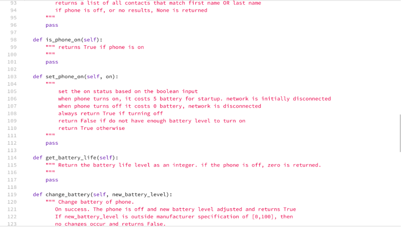 Code In Python (Please Review The Concepts Of Clas...