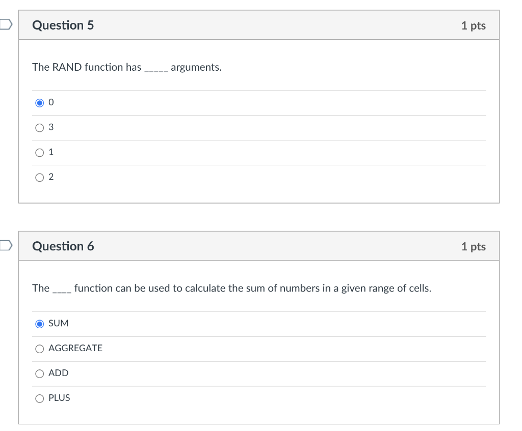 Solved question 1 1 pts a can contain multiple worksheet chegg