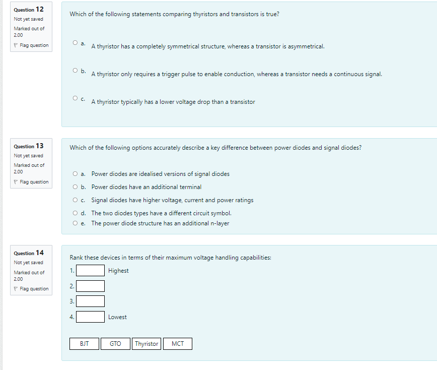 Solved Which of the following statements comparing | Chegg.com