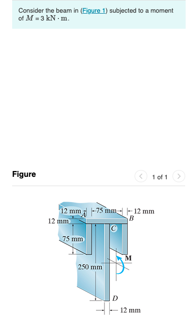 Solved (a) Determine the maximum tensile bending stress in | Chegg.com