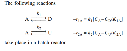 Solved Multiple Reactions Chapter 8 Additional information: | Chegg.com