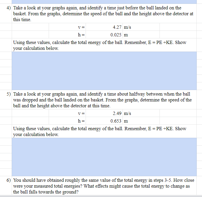 Solved Investigation B: Free Falling Purpose: To observe the | Chegg.com