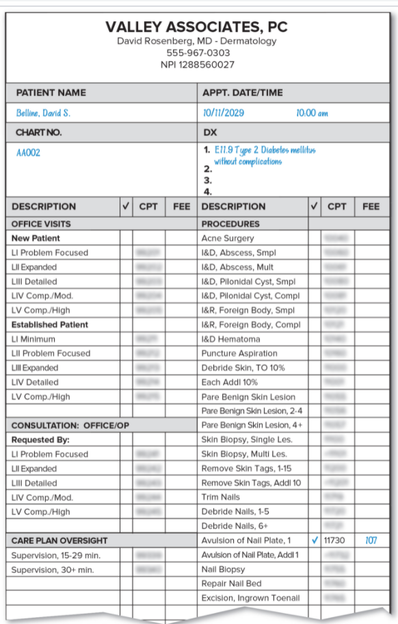 Solved CMS 1500 Practice Lab Instructions The objective of