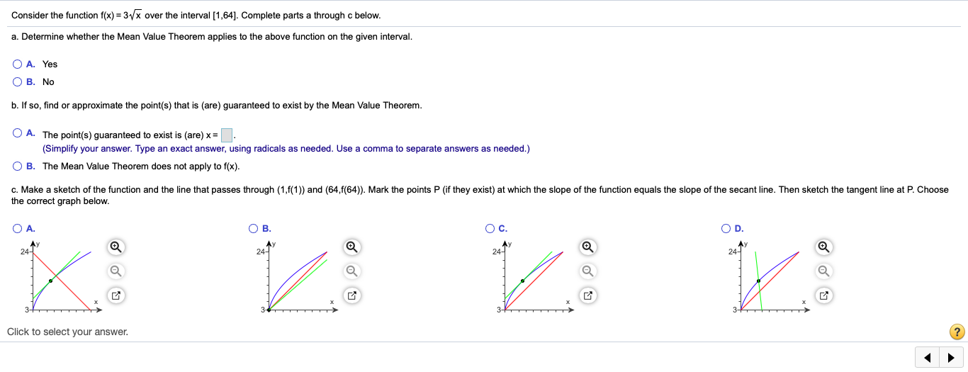Solved Consider the function f(x) = 3/x over the interval | Chegg.com