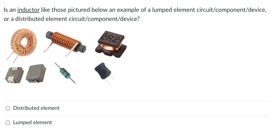 Solved Is an inductor like those pictured below an example | Chegg.com