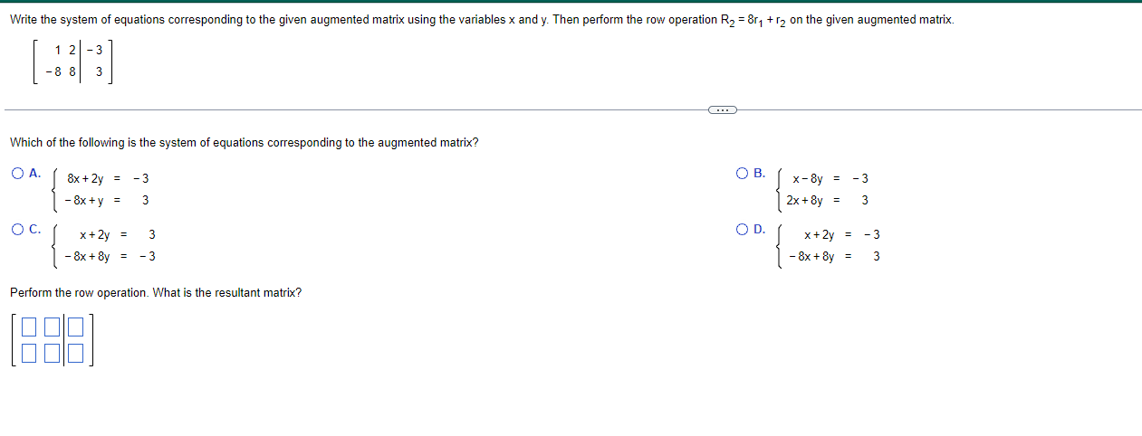 solved-write-the-system-of-equations-corresponding-to-the-chegg