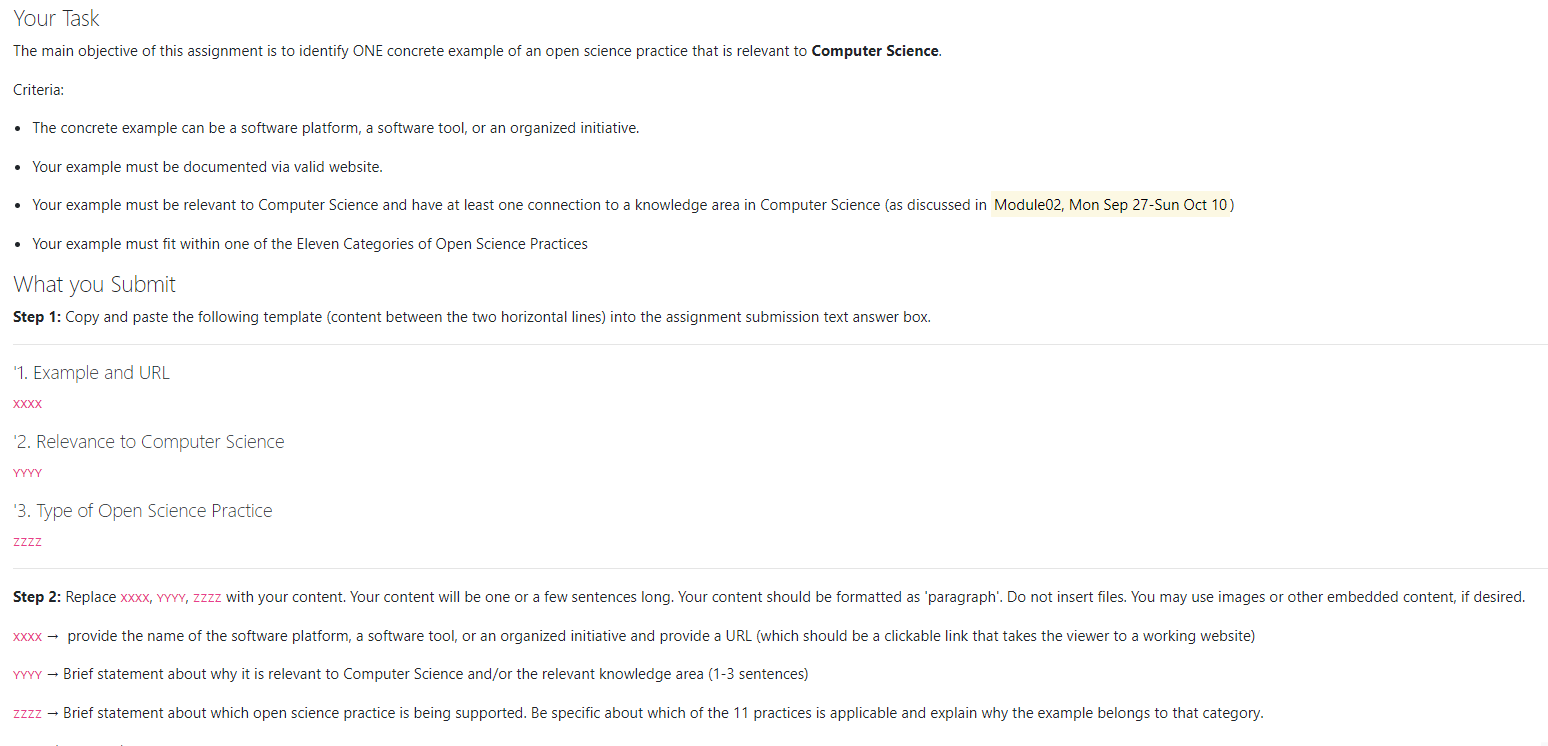 Solved Your Task The main objective of this assignment is to | Chegg.com