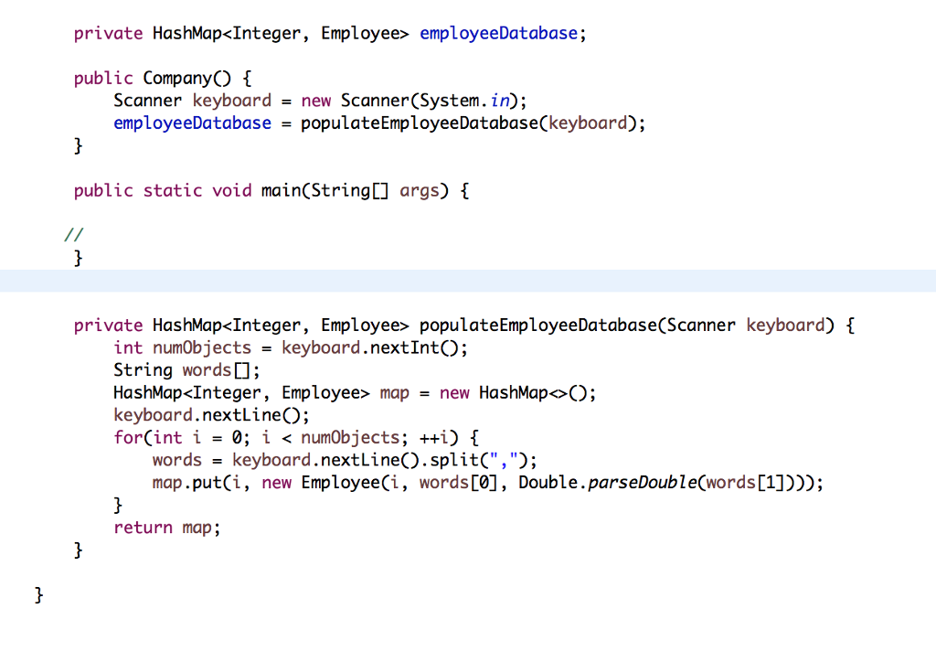 Solved (JAVA) I need to write an accessor method for the | Chegg.com
