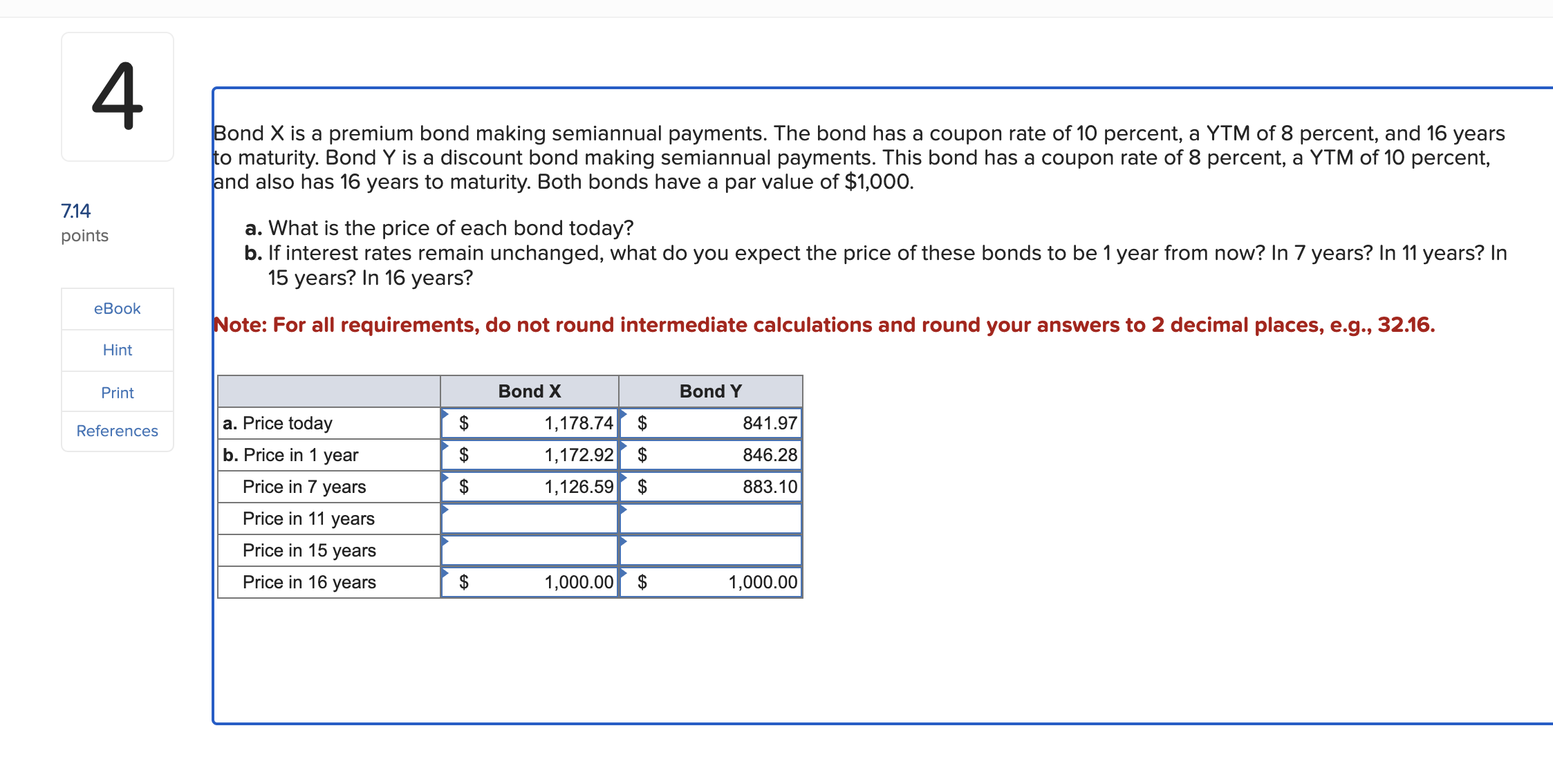 Solved Bond X is a premium bond making semiannual payments. | Chegg.com