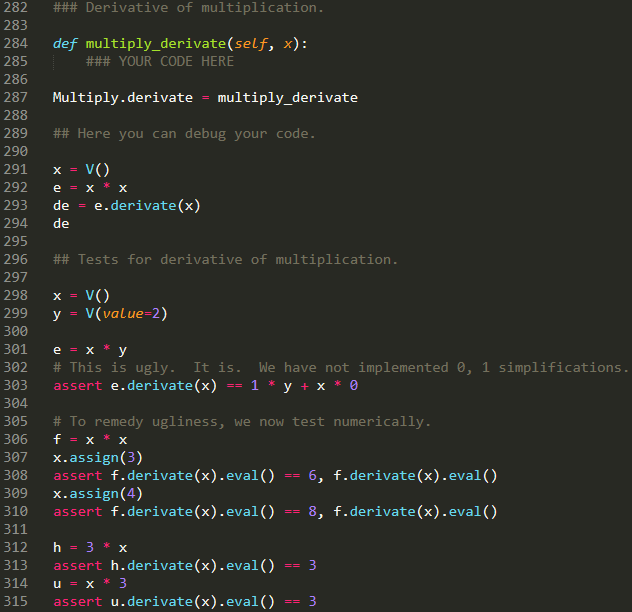 Just the code for the functions that need filling in. | Chegg.com