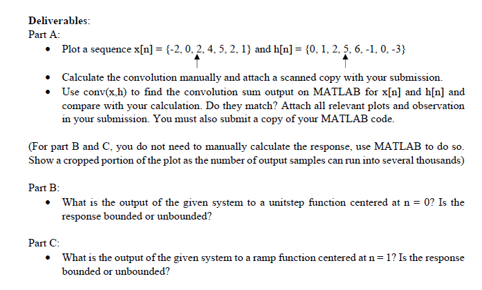 Question 1: In MATLAB, you can compute convolution | Chegg.com