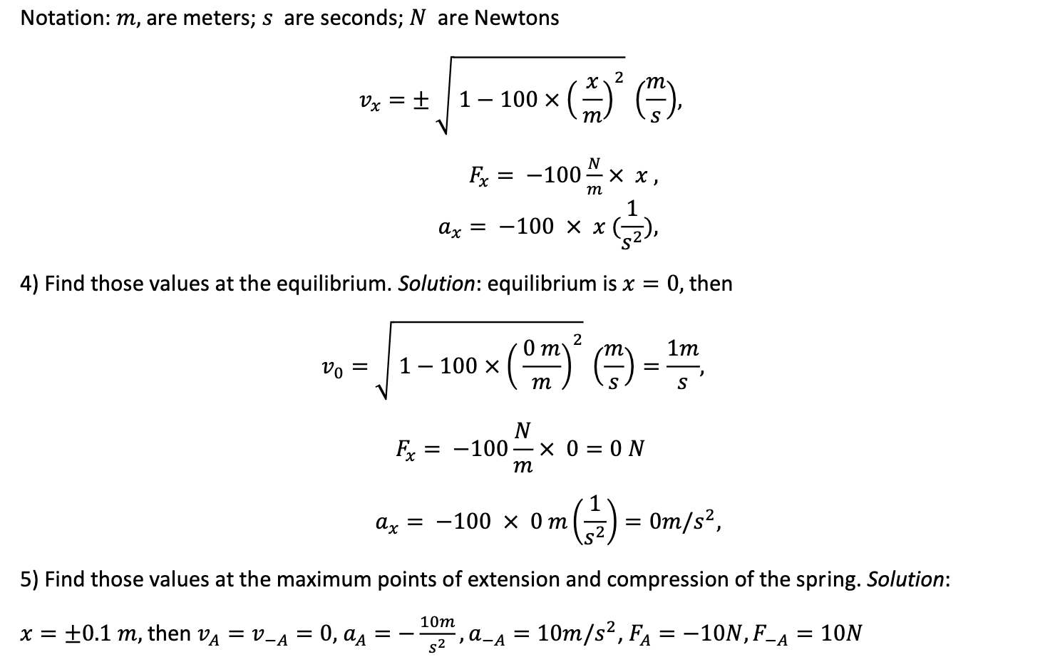 Solved Why Is The Velocity Equation √1-100 * ﻿x M ^2. ﻿why 