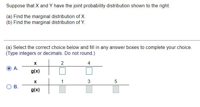 Solved Suppose that X and Y have the joint probability | Chegg.com