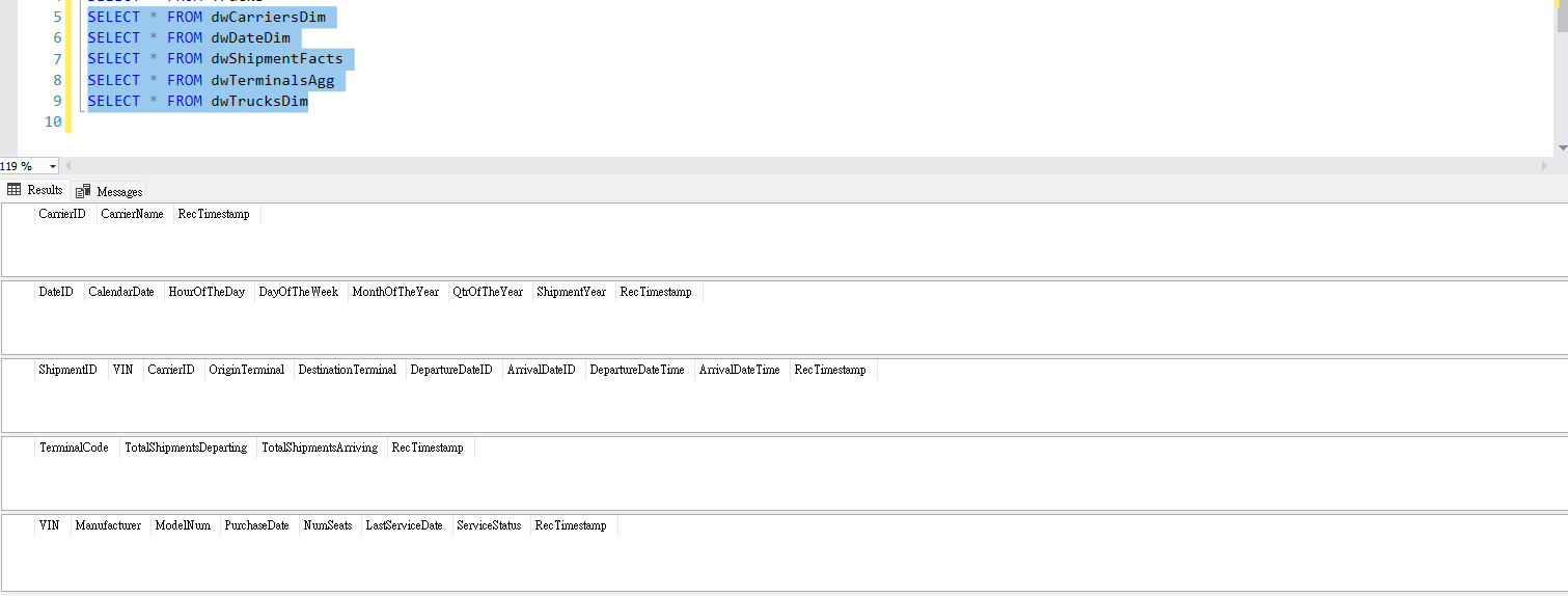 ProcSQL Script Assignment \#1 At t Due Tuesday by | Chegg.com