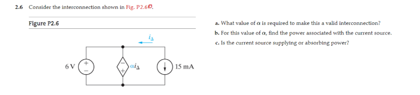 Solved 2.6 Consider the interconnection shown in Fig. P2.60. | Chegg.com