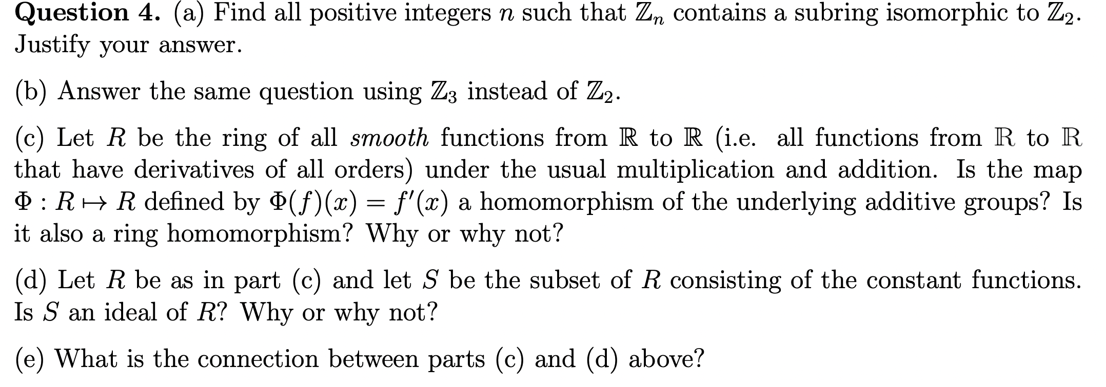 Solved Question 4. (a) Find All Positive Integers N Such | Chegg.com