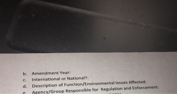 Solved 31. National Environmental Education Act (1990 A. | Chegg.com