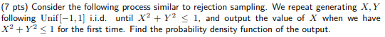 Solved (7 pts) Consider the following process similar to | Chegg.com