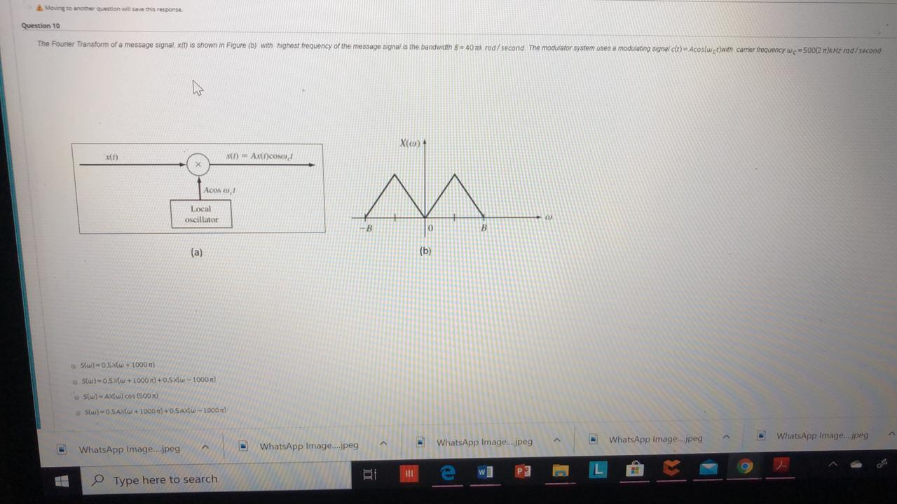 Solved cestions Consideran AM modulation system Given the | Chegg.com