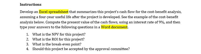 Solved Cost/Benefit Analysis James is working to develop a | Chegg.com