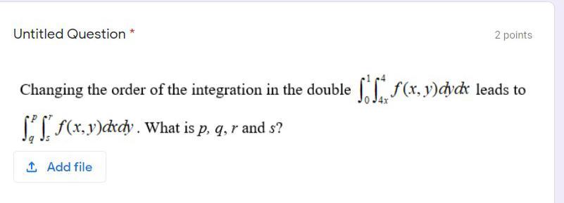 Solved Untitled Question 2 Points Changing The Order Of Chegg Com