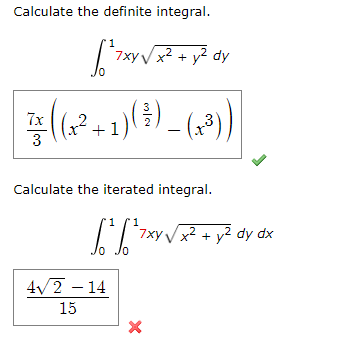 Solved Calculate The Definite Integral. | Chegg.com