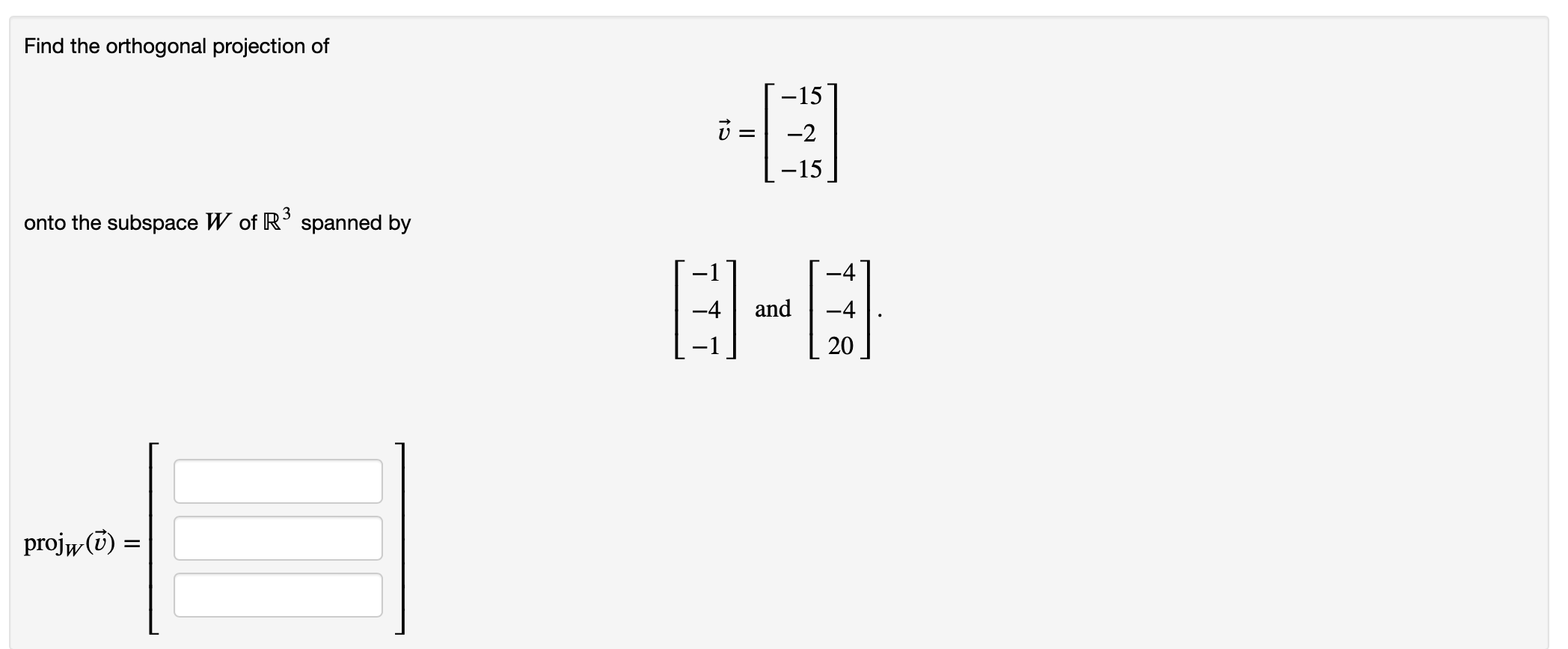 solved-find-the-orthogonal-projection-of-v-15215-onto