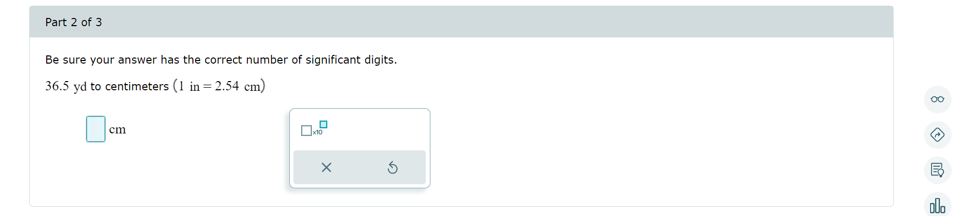 Solved Carry out the following conversions: Part 1 of 3 Be | Chegg.com