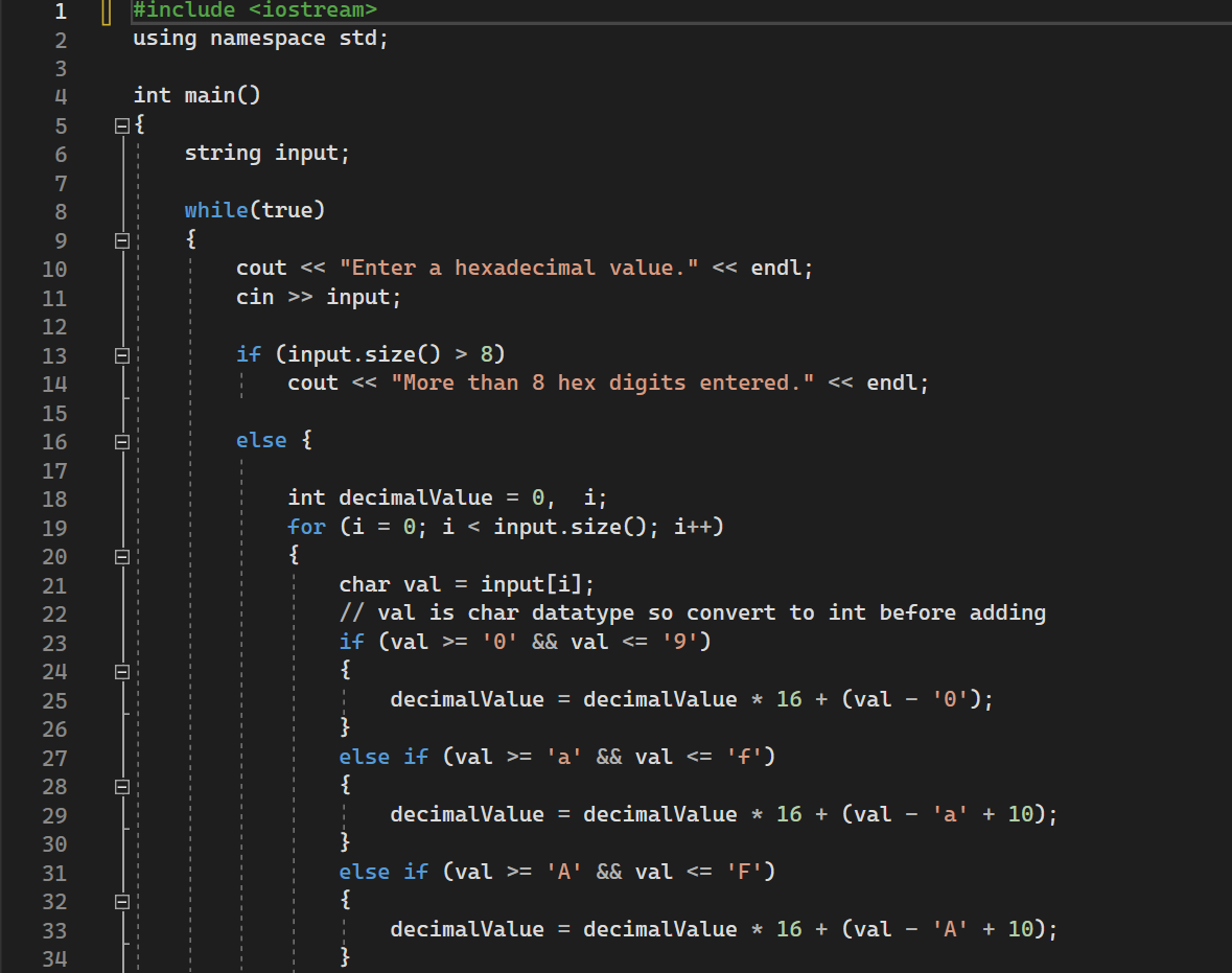 Solved namespace std; in() ring input; ile(true) cout ≪ | Chegg.com