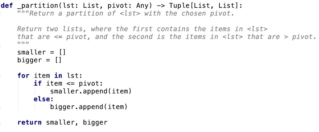 Solved Implement the kth_smallest() method by | Chegg.com