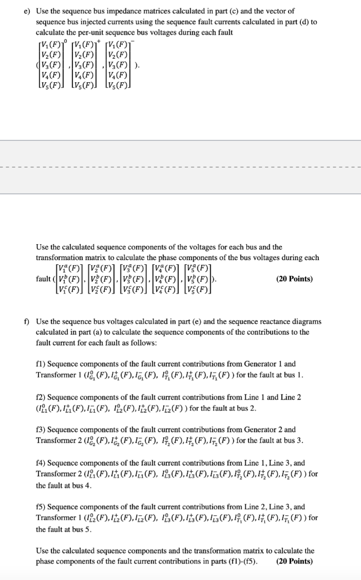 Solved 1. The single line diagram of a five-bus power system | Chegg.com