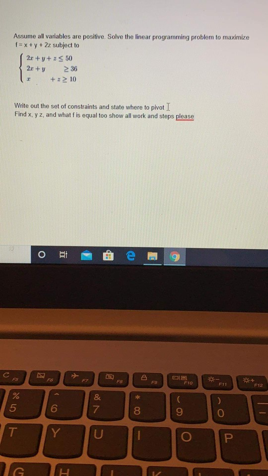 Solved it’s solving linear programming but through the | Chegg.com