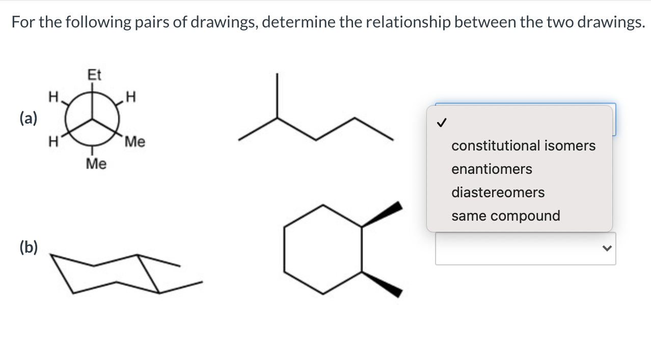 Solved For the following pairs of drawings, determine the