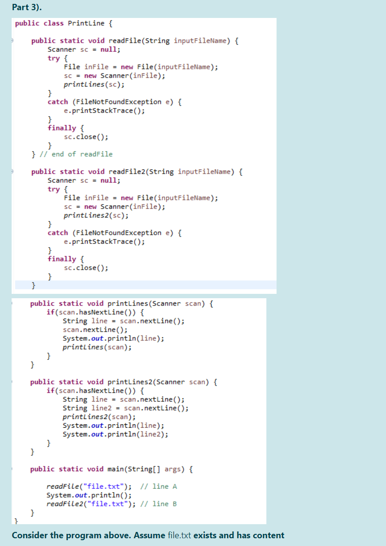 Solved Part 1). Consider the simple recursive algorithm | Chegg.com