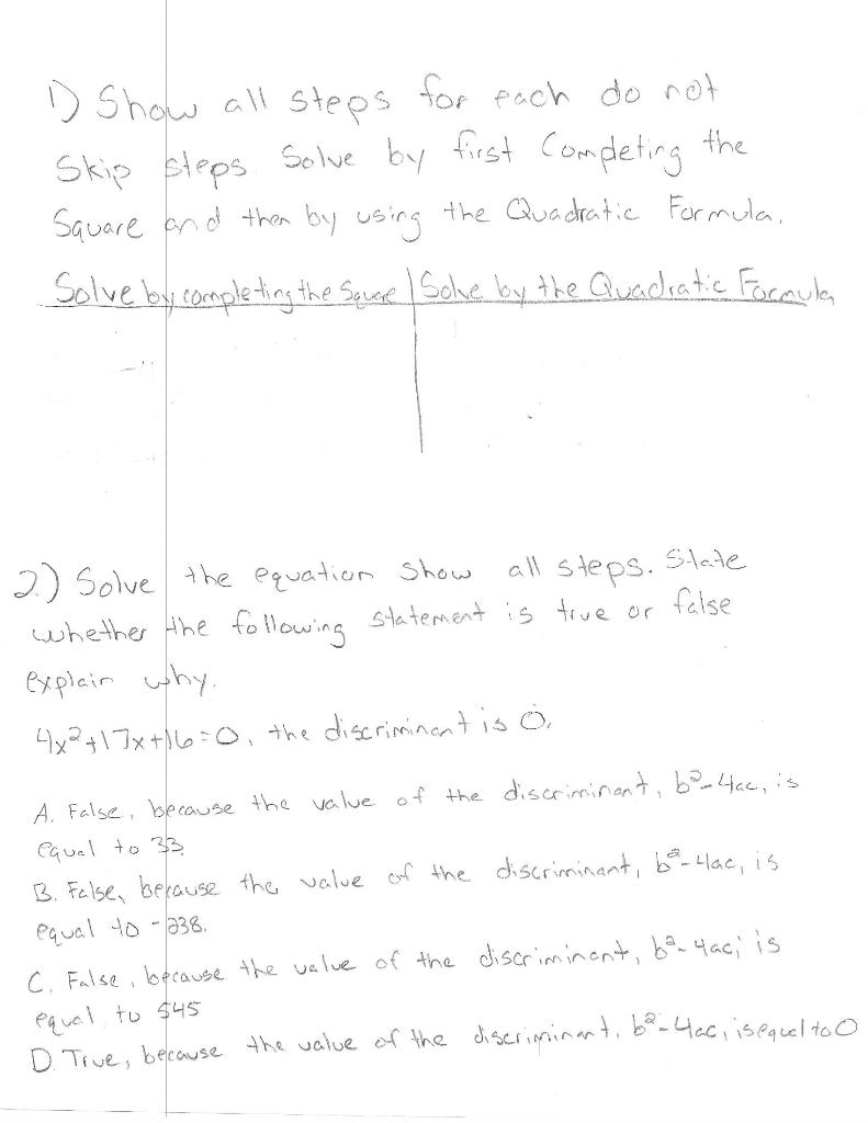 Solved the 11 Show all steps for each do not Skip steps. | Chegg.com