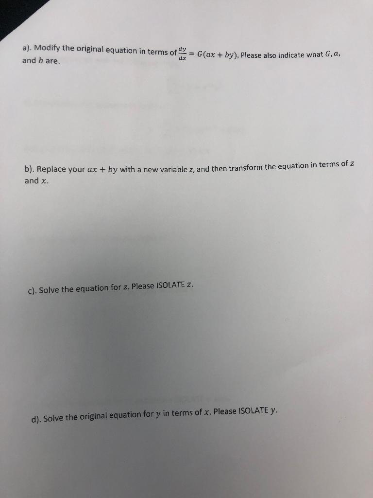 Solved 3. (5+5+5+5=20 points) Use the method discussed under | Chegg.com
