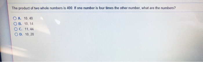 the product of first four whole number is