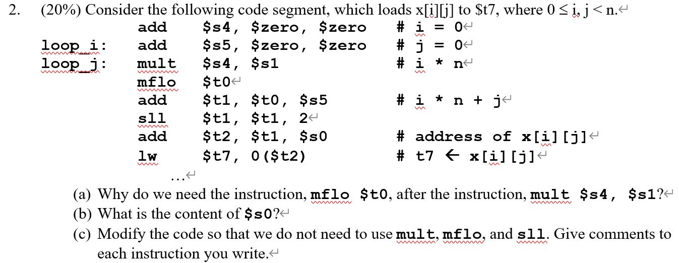 2 Www Consider The Following Code Segment Chegg Com