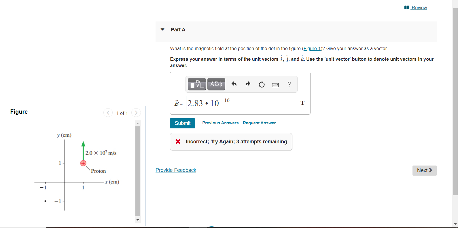 Solved Il Review Part A What is the magnetic field at the | Chegg.com